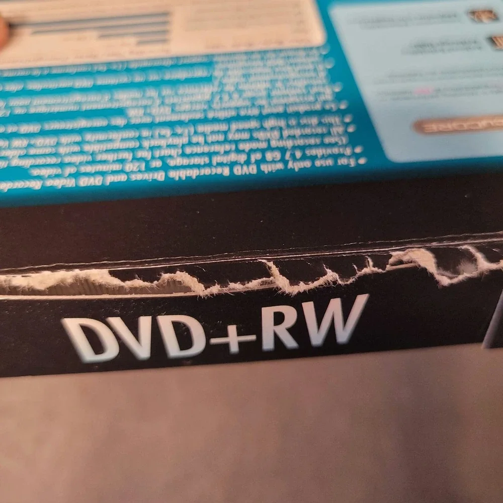 Sony DVD +RW 4.7 GB 120 Minutes Case Lot Of 2 Opened NEW